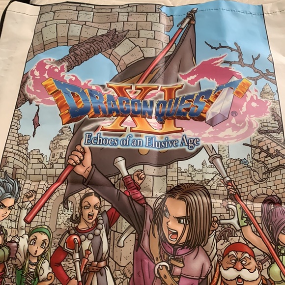 Anime Expo 2018 - Kingdom Hearts III/Dragon Quest XI Extra Large Promo Tote Bag - Picture 8 of 10